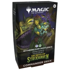 Magic The Gathering Secrets of Strixhaven Commander Deck Witherbloom Pestilence