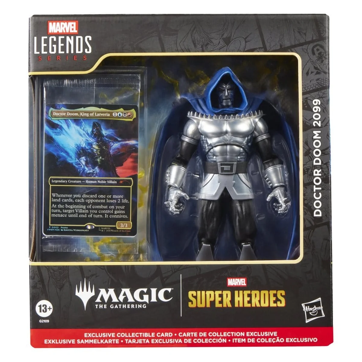 Marvel Legends Magic: The Gathering Marvel Super Heroes Doctor Doom 2099 Figur 15 cm 1 Hasbro Magic The Gathering: Marvel Super Heroes Marvel Legends Action Figure Doctor Doom 2099 15 cm bilde 6