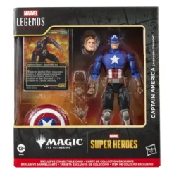 Hasbro Magic The Gathering: Marvel Super Heroes Marvel Legends Action Figure Captain America (Avengers: Twilight) 15 cm bilde 5