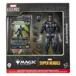 Hasbro Magic The Gathering: Marvel Super Heroes Marvel Legends Action Figure Black Panther 15 cm bilde 5