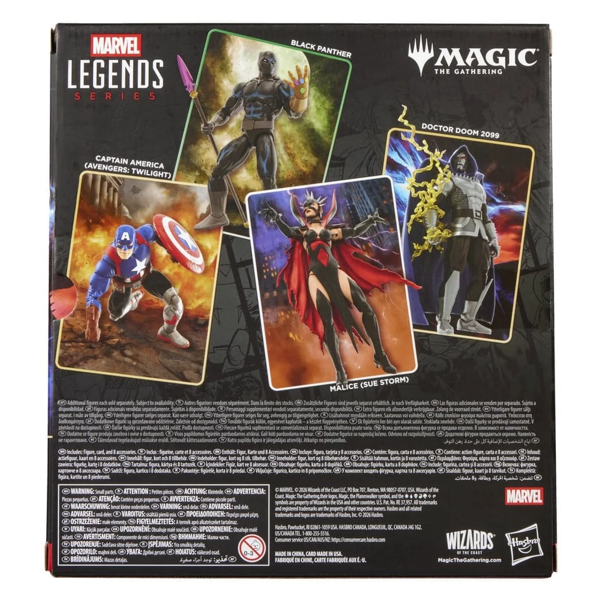 Marvel Legends Magic: The Gathering Marvel Super Heroes Doctor Doom 2099 Figur 15 cm 2 Hasbro Magic The Gathering: Marvel Super Heroes Marvel Legends Action Figure Doctor Doom 2099 15 cm bilde 2