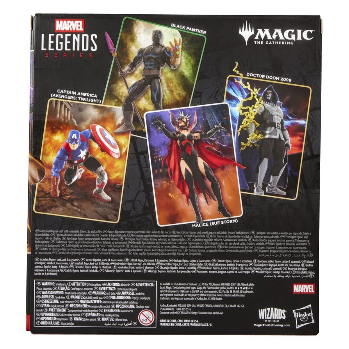 Marvel Legends Magic: The Gathering Marvel Super Heroes Malice (Sue Storm) Figur 15 cm 2 Hasbro Magic The Gathering: Marvel Super Heroes Marvel Legends Action Figure Fantastic Four Malice (Sue Storm) 15 cm bilde 2