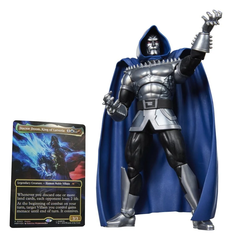 Marvel Legends Magic: The Gathering Marvel Super Heroes Doctor Doom 2099 Figur 15 cm 3 Hasbro Magic The Gathering: Marvel Super Heroes Marvel Legends Action Figure Doctor Doom 2099 15 cm