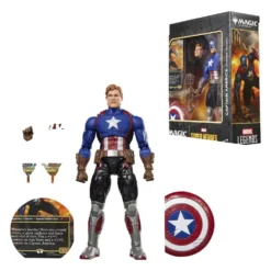 Hasbro Magic The Gathering: Marvel Super Heroes Marvel Legends Action Figure Captain America (Avengers: Twilight) 15 cm bilde 3