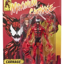 Marvel Legends Series Carnage Maximum Carnage Actionfigur 15 cm 19 Hasbro Maximum Carnage Marvel Legends Action Figure Carnage 15 cm bilde 10
