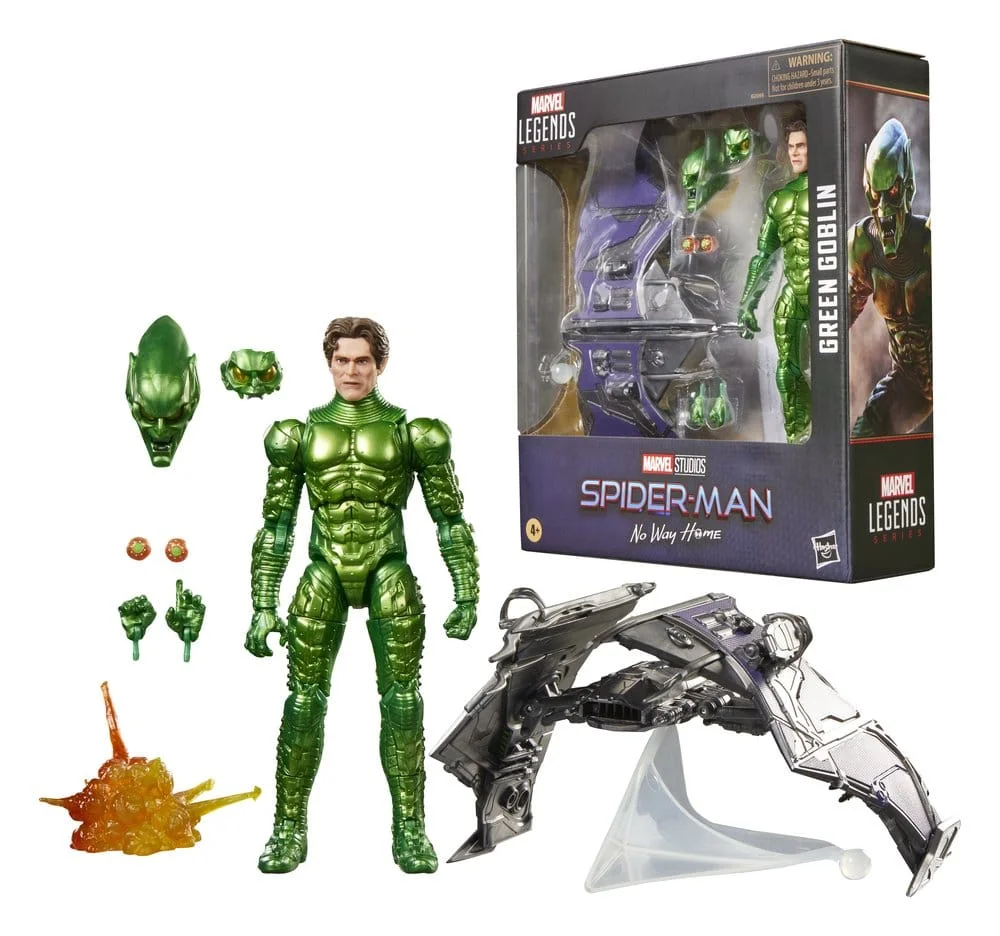 Spider-Man: No Way Home Marvel Legends Action Figure Green Goblin 15 cm 3 Hasbro Spider-Man: No Way Home Marvel Legends Action Figure Green Goblin 15 cm bilde 3