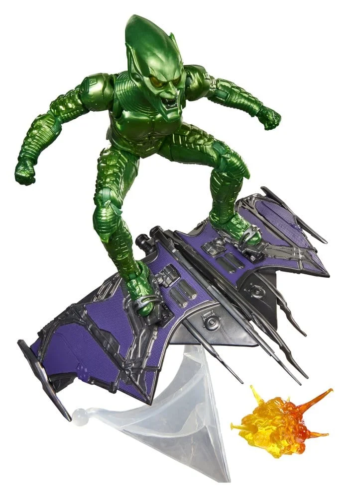 Spider-Man: No Way Home Marvel Legends Action Figure Green Goblin 15 cm 6 Hasbro Spider-Man: No Way Home Marvel Legends Action Figure Green Goblin 15 cm bilde 7