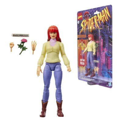 Hasbro Spider-Man Marvel Legends Action Figure Mary Jane Watson 15 cm bilde 3