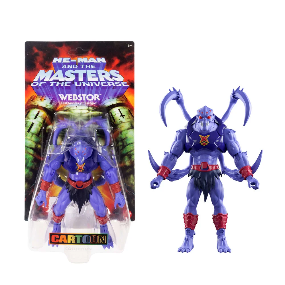 Mattel Masters of the Universe Origins Cartoon Collection Webstor 14cm actionfigur 1 Mattel Masters of the Universe Origins Cartoon Collection Webstor 14cm actionfigur