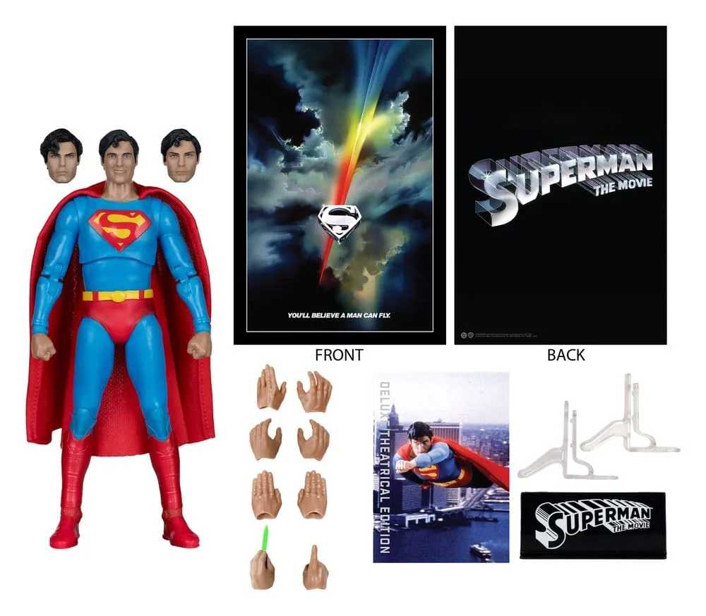 McFarlane DC Superman 1978 Deluxe Theatrical Edition 18cm actionfigur 1 McFarlane DC Superman 1978 Deluxe Theatrical Edition 18cm actionfigur