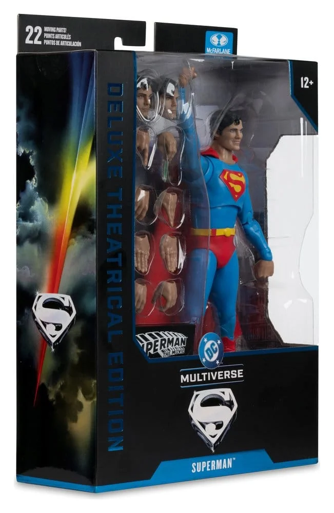 McFarlane DC Superman 1978 Deluxe Theatrical Edition 18cm actionfigur 9 McFarlane DC Superman 1978 Deluxe Theatrical Edition 18cm actionfigur
