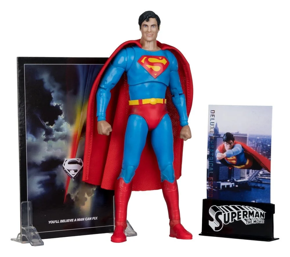 McFarlane DC Superman 1978 Deluxe Theatrical Edition 18cm actionfigur 3 McFarlane DC Superman 1978 Deluxe Theatrical Edition 18cm actionfigur
