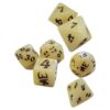 Munchkin Polyhedral Dice(7) Tan/Brown