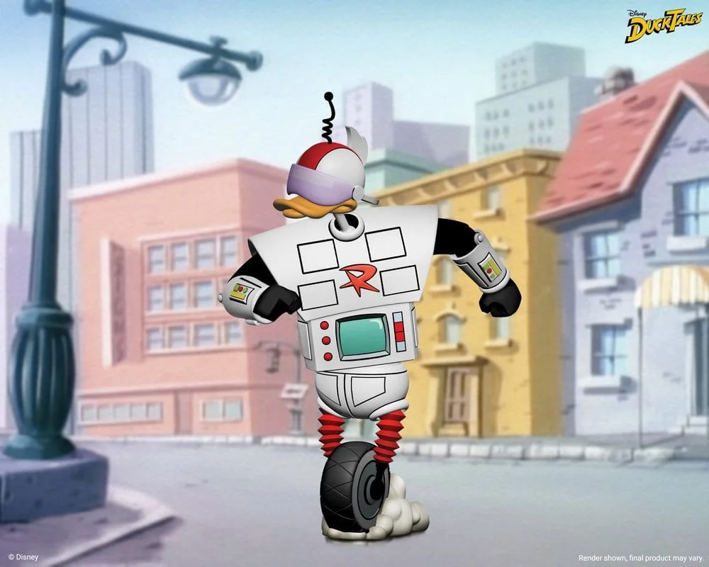 DuckTales Ultimate Action Figure Gizmoduck 18 cm 3 NECA DuckTales Ultimate Action Figure Gizmoduck 18 cm bilde 3