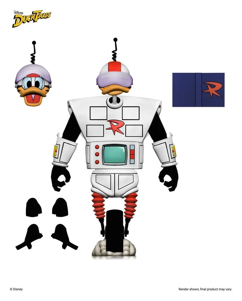 DuckTales Ultimate Action Figure Gizmoduck 18 cm 6 NECA DuckTales Ultimate Action Figure Gizmoduck 18 cm bilde 6