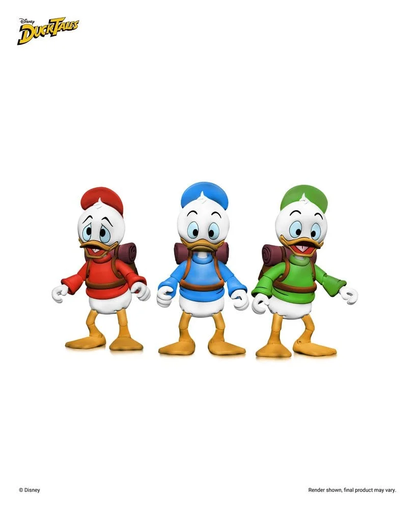 DuckTales Ultimate Action Figures 3-Pack Huey, Dewey, and Louie 18 cm 2 NECA DuckTales Ultimate Action Figures 3-Pack Huey, Dewey, and Louie 18 cm bilde 2