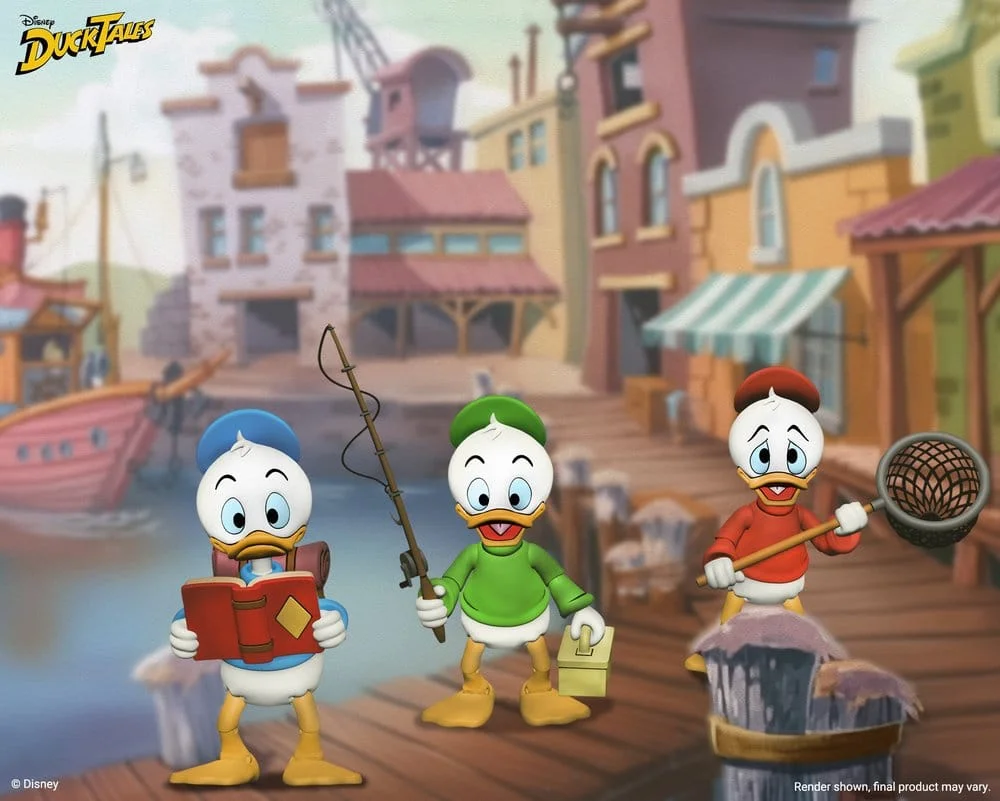 DuckTales Ultimate Action Figures 3-Pack Huey, Dewey, and Louie 18 cm 3 NECA DuckTales Ultimate Action Figures 3-Pack Huey, Dewey, and Louie 18 cm bilde 3