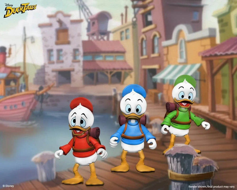 DuckTales Ultimate Action Figures 3-Pack Huey, Dewey, and Louie 18 cm 4 NECA DuckTales Ultimate Action Figures 3-Pack Huey, Dewey, and Louie 18 cm bilde 4