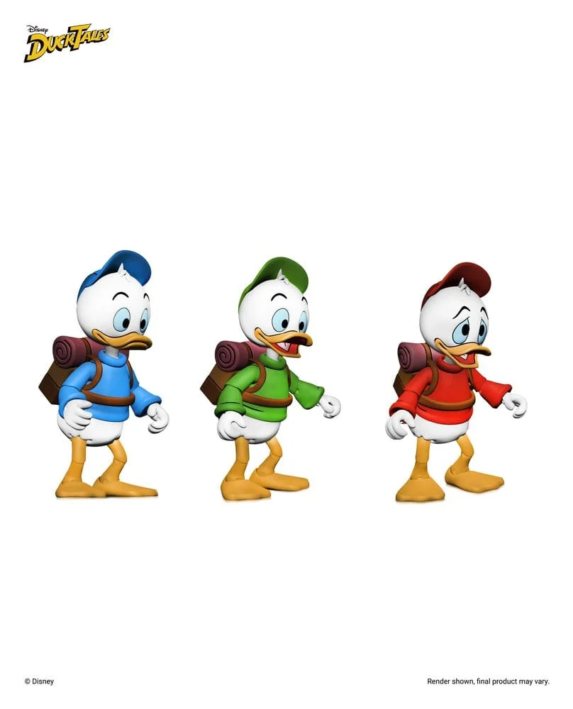 DuckTales Ultimate Action Figures 3-Pack Huey, Dewey, and Louie 18 cm 9 NECA DuckTales Ultimate Action Figures 3-Pack Huey, Dewey, and Louie 18 cm bilde 9