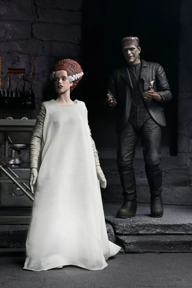 NECA Universal Monsters Bride of Frankenstein 90th Anniversary 2-Pack 18cm actionfigurer 3 NECA Universal Monsters Bride of Frankenstein 90th Anniversary 2-Pack 18cm actionfigurer