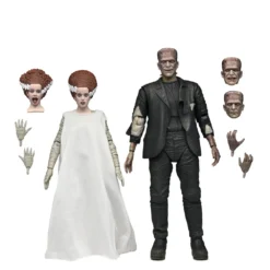 NECA Universal Monsters Bride of Frankenstein 90th Anniversary 2-Pack 18cm actionfigurer