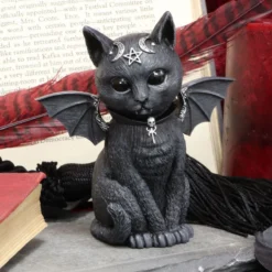 Nemesis Now Malpuss Winged Occult Cat Figur 10 cm