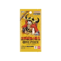 One Piece Card Game - The World's Strongest Warriors [OP-17] Booster Pack (6 Cards) (Japansk)