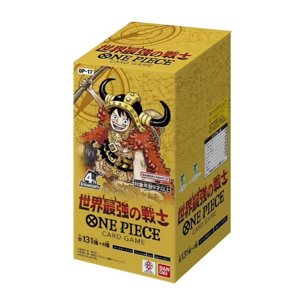 One Piece TCG OP-17 The World's Strongest Warriors Booster Box (Japansk) 1 One Piece TCG OP-17 The World's Strongest Warriors Booster Box (Japansk)