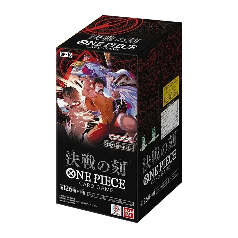 One Piece - OP16 The Time of Battle Booster Box Japansk 1 One Piece - OP16 The Time of Battle Booster Box Japansk