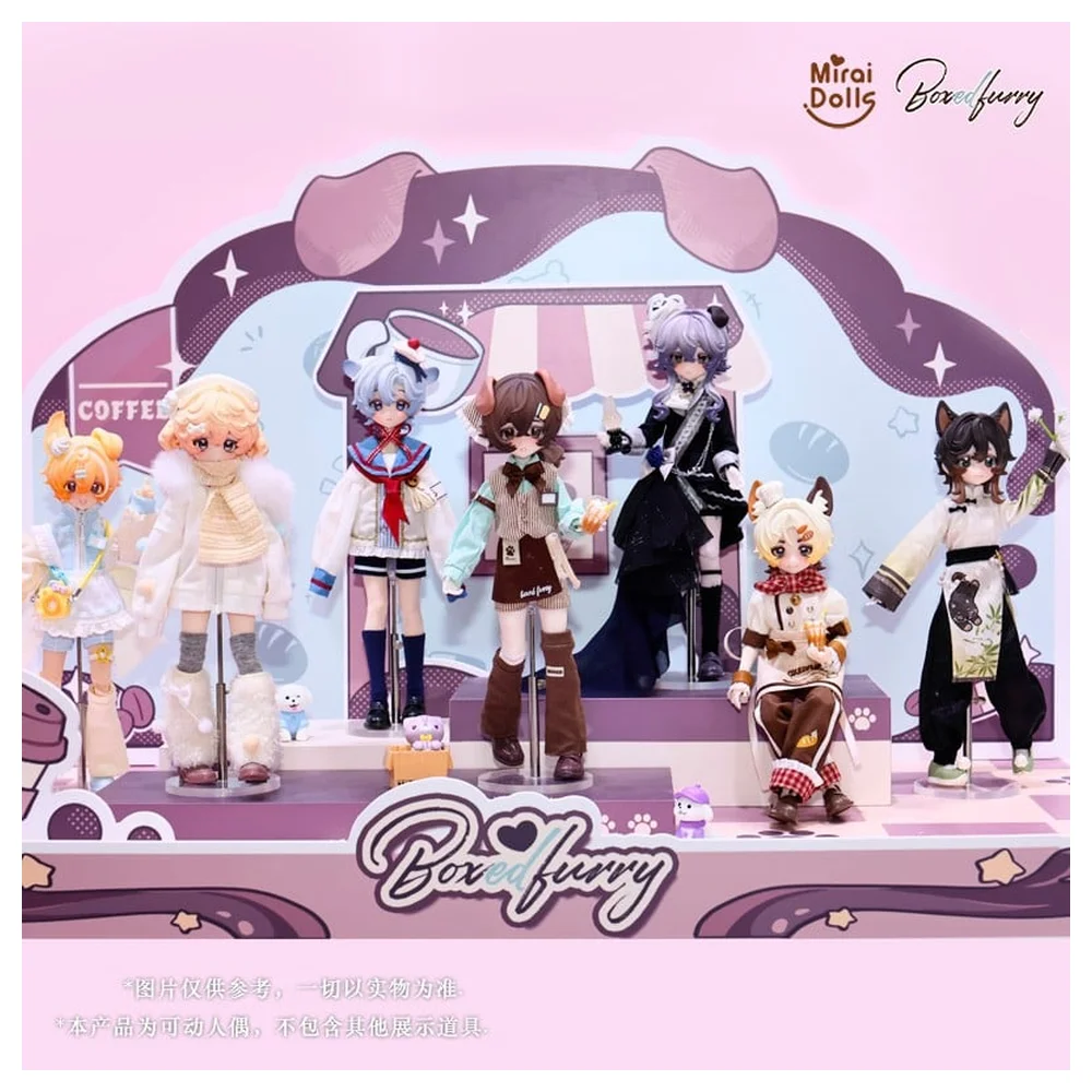 Furry Series Trading Doll – Fashion Doll (BlindBox) 1 Furry Series Trading Doll – Fashion Doll (Enkeltpakke)
