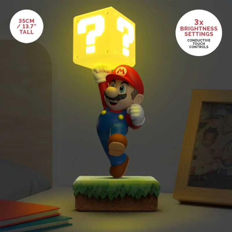 Super Mario Diorama Light Mario 1 Paladone Products Super Mario Diorama Light Mario