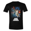 Star Wars A New Hope T-Shirt Retro Poster Size L 2 PCMerch Star Wars A New Hope T-Shirt Retro Poster Size L