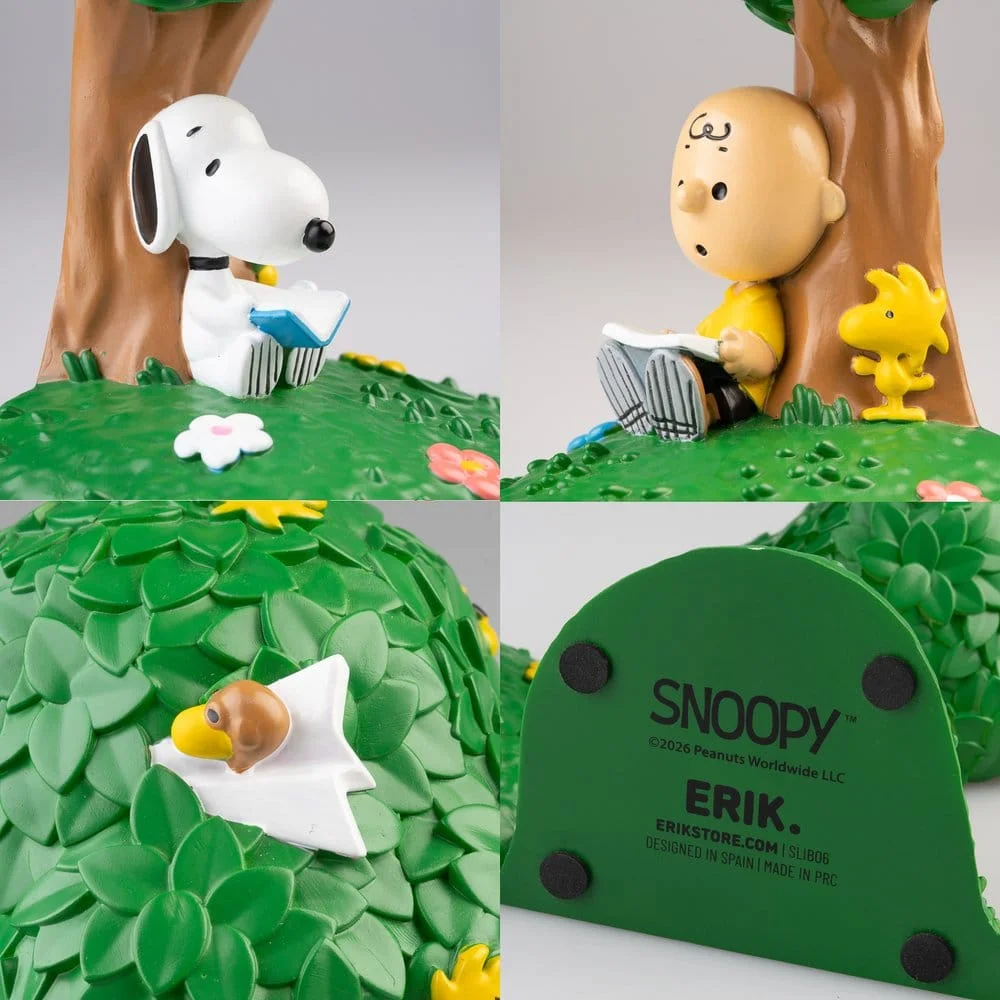 Peanuts Snoopy Bokstøtter 4 Grupo Erik Snoopy Bookends 16 cm bilde 4
