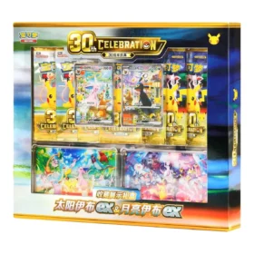 Pokemon 30th Celebration Espeon ex & Umbreon ex Collector Booster Box (Kinesisk)