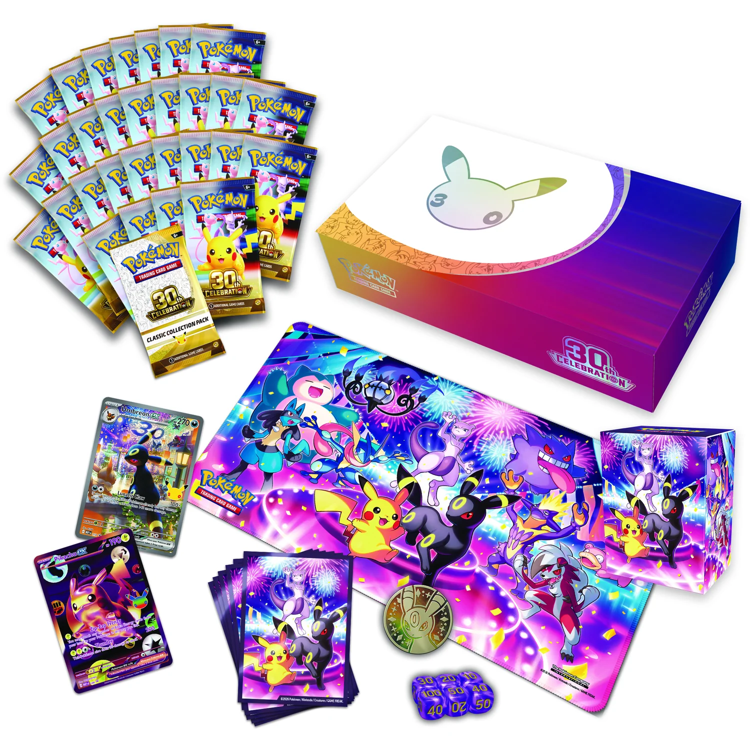 *Pokemon 30th Celebration UPC Night Ultra Premium Collection