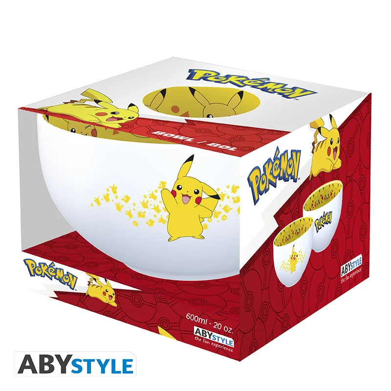 Pokemon Skål 600 ml – Pikachu 4 Pokemon Skål 600 ml – Pikachu