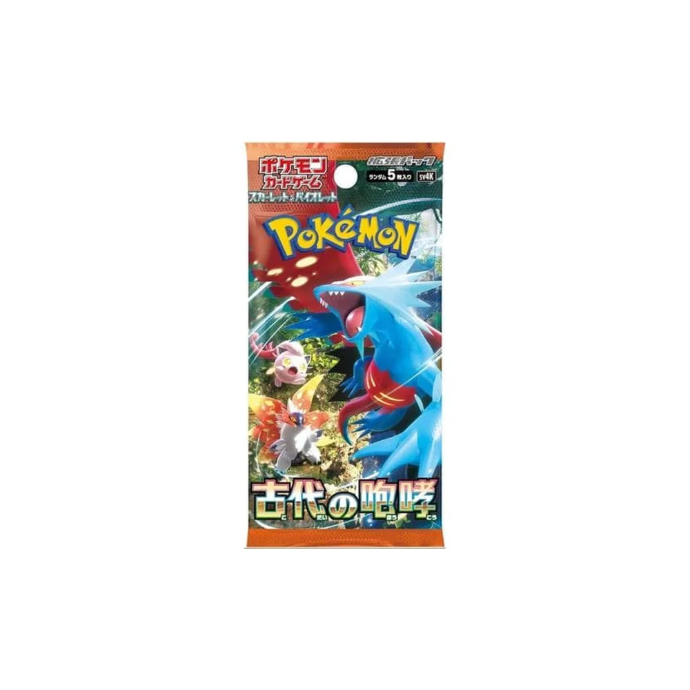 Pokemon TCG Ancient Roar Japansk Booster Pack 1 Pokemon TCG Ancient Roar Japansk Booster Pack