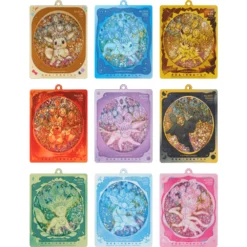 Pokemon TCG Crystal Gathering Mystery Keychain Pendant Gift Box – Kinesisk