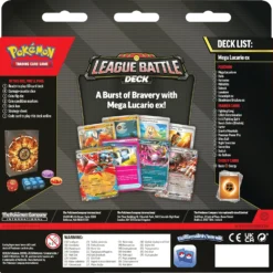 Pokemon TCG Mega Lucario ex League Battle Deck Play Level 3
