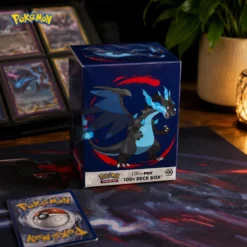 UP - Mega Charizard X 100+ Deck Box 7 Ultra PRO Pokemon Mega Charizard X 100+ Deck Box