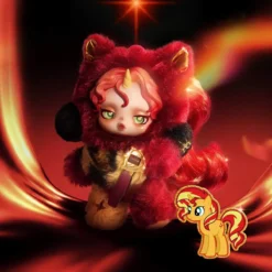 Pop Mart SKULLPANDA × My Little Pony Plush Doll Pendant blind box 19 Pop Mart SKULLPANDA × My Little Pony Plush Doll Pendant blind box