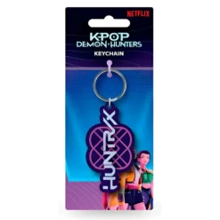 Pyramid International KPop Demon Hunters PVC Keychain Huntrix Logo