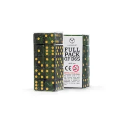 Q Workshop Q Workshop Dice Set Full Pack D6 Green (20)