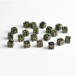 Q Workshop Q Workshop Dice Set Full Pack D6 Green (20) bilde 2