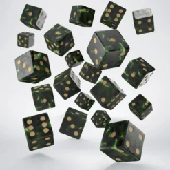 Q Workshop Q Workshop Dice Set Full Pack D6 Green (20) bilde 4