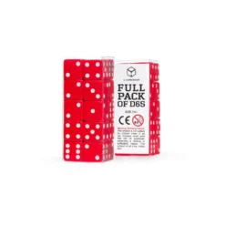 Q Workshop Q Workshop Dice Set Full Pack D6 Red (20)