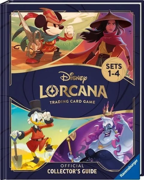 Disney Lorcana TCG Book The Official Collector's Guide: Sets 1-4 *English Version* 1 Ravensburger Disney Lorcana TCG Book The Official Collector's Guide: Sets 1-4 *English Version*