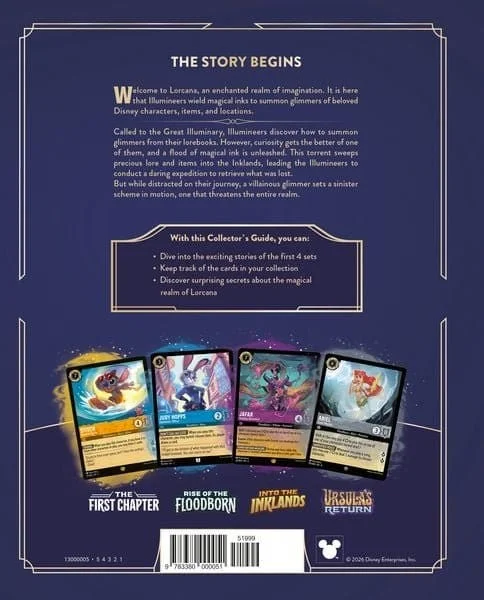 Disney Lorcana TCG Book The Official Collector's Guide: Sets 1-4 *English Version* 2 Ravensburger Disney Lorcana TCG Book The Official Collector's Guide: Sets 1-4 *English Version* bilde 2