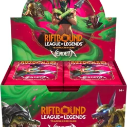 Ha Det Gøy med KanonCon 19 Riftbound League of Legends TCG Vendetta Booster Display 24 pakker