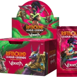 Ha Det Gøy med KanonCon 20 Riftbound League of Legends TCG Vendetta Booster Display 24 pakker